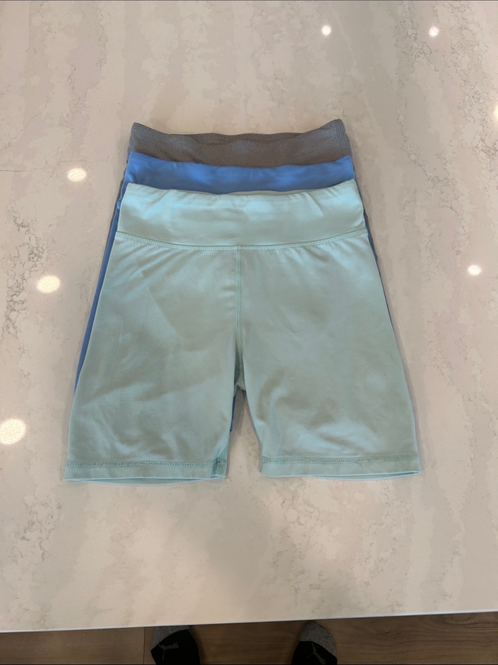 32 Degrees Kids Shorts - Light Blue, Blue, Gray Waistbands